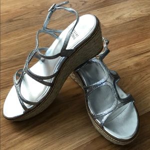 Stuart Weitzman espadrilles wedges!!💕